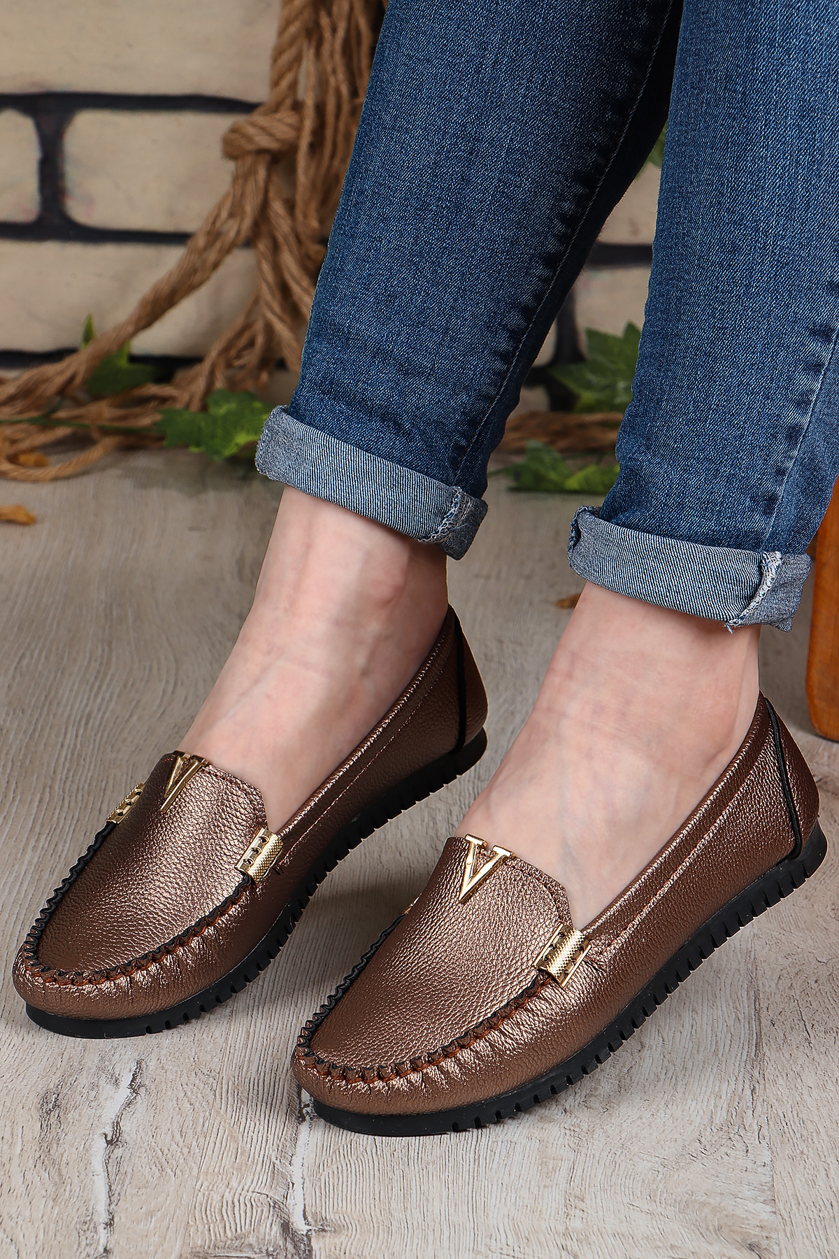 Victoria Rahat Taban Günlük Kadın Babet Ayakkabı - Görsel 3