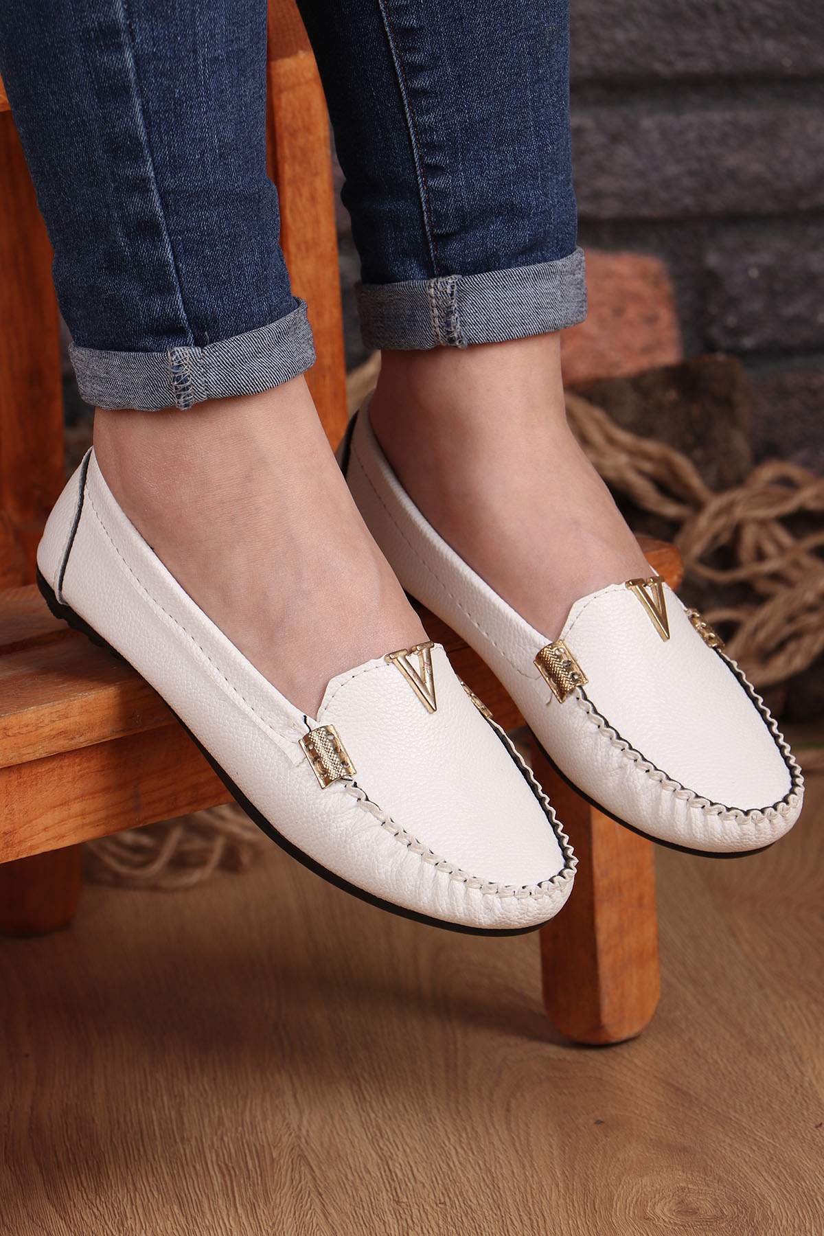 Victoria Rahat Taban Günlük Kadın Babet Ayakkabı - Görsel 5