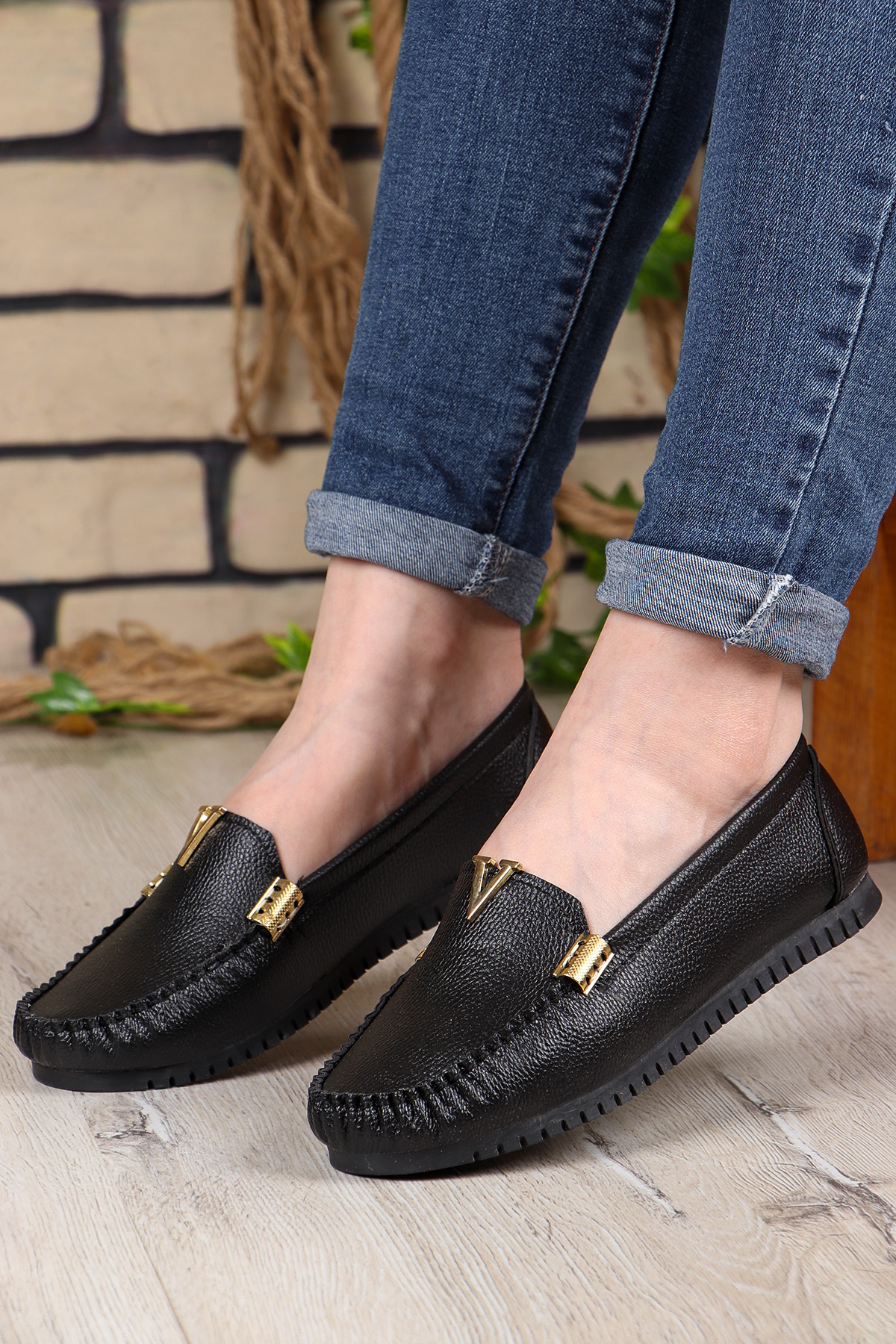 Victoria Rahat Taban Günlük Kadın Babet Ayakkabı - Görsel 3