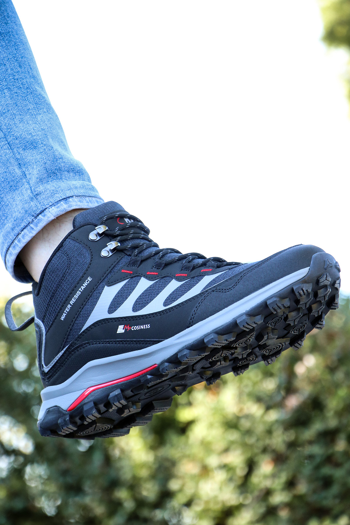 . 232-1213 Su İtici Rahat Kaymaz Taban Outdoor Unisex Bot - Görsel 5