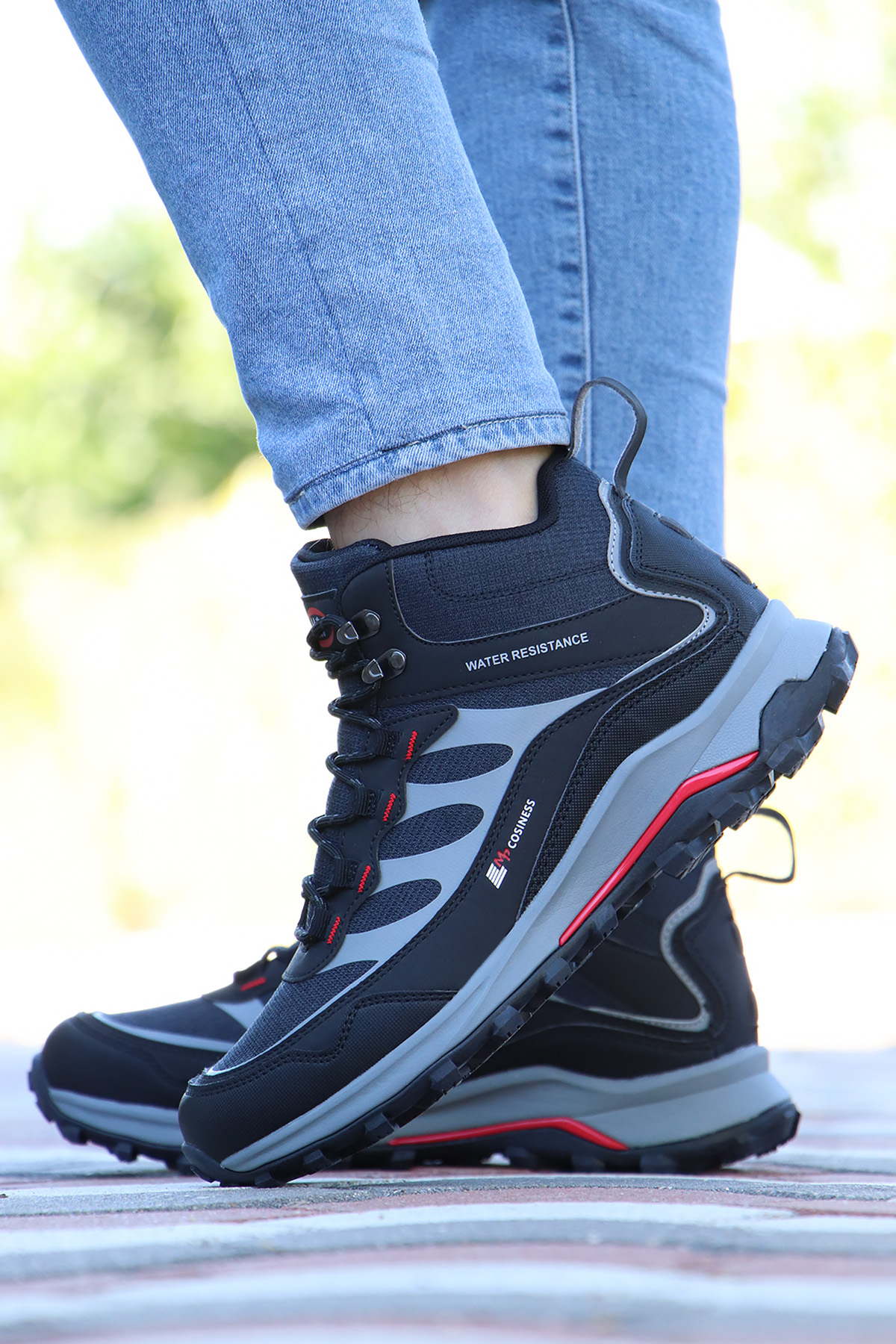 . 232-1213 Su İtici Rahat Kaymaz Taban Outdoor Unisex Bot - Görsel 6