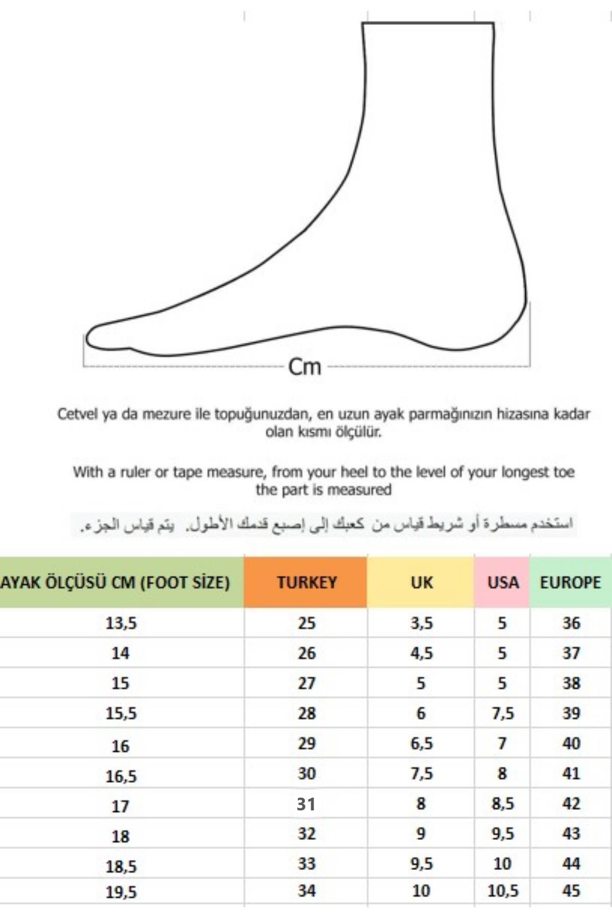 SNOW Garantili Unisex Çocuk Kalın Taban İçi Tüylü Günlük Mini Yarım Bot - Görsel 4