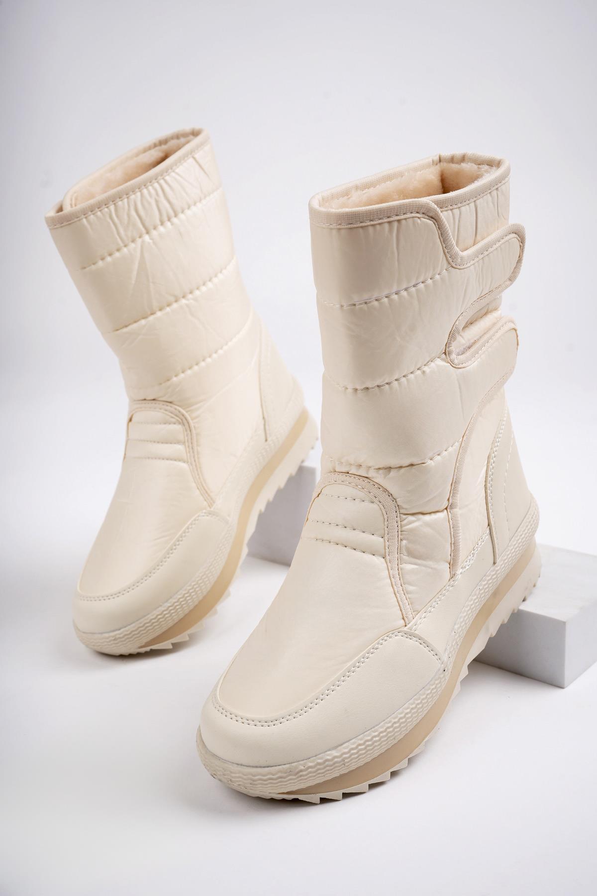 Bunny Garantili Çocuk İçi Kürklü Cırtlı Yağmur Ve Kar Botu - Görsel 3