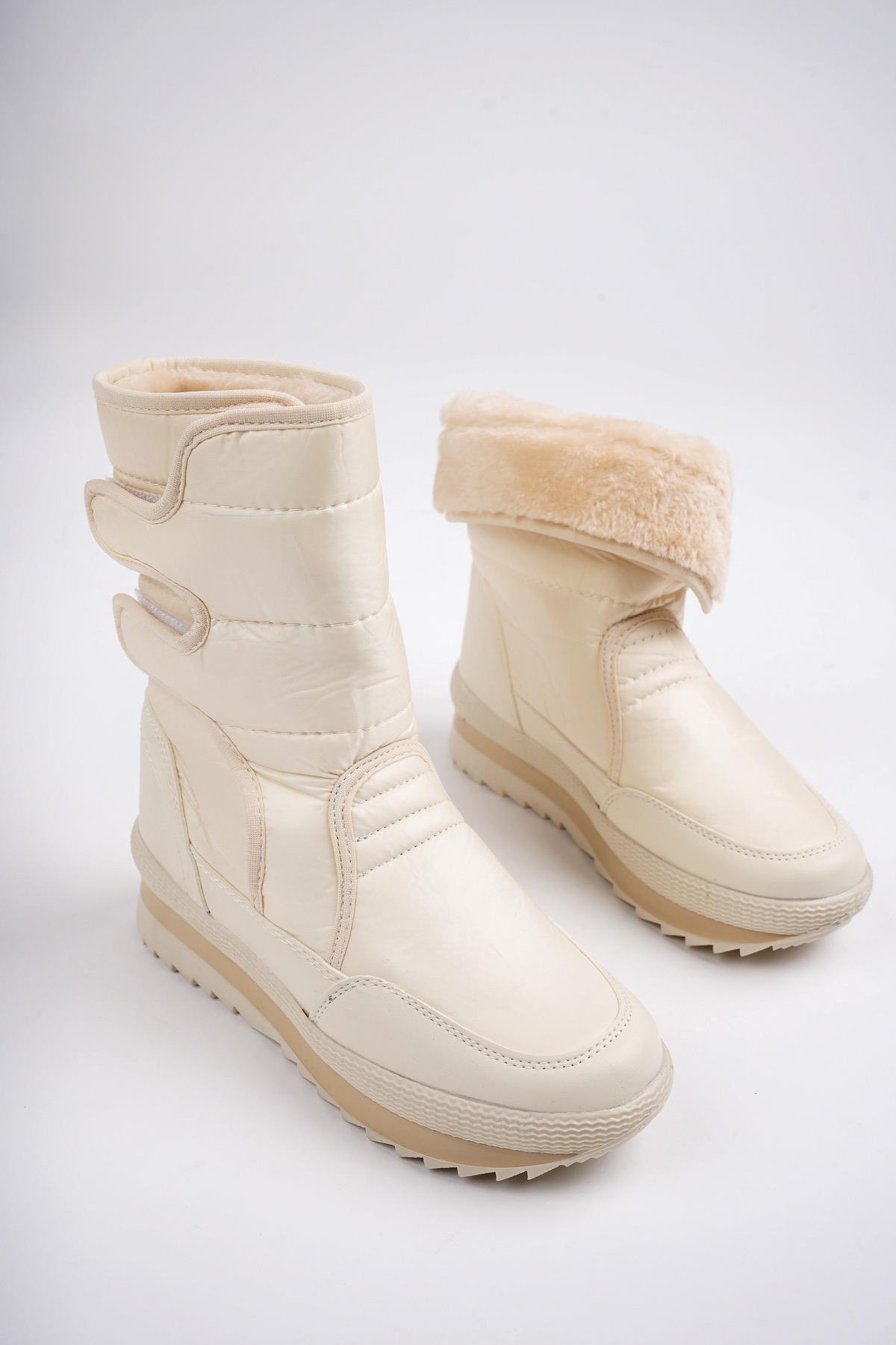 Bunny Garantili Çocuk İçi Kürklü Cırtlı Yağmur Ve Kar Botu - Görsel 5