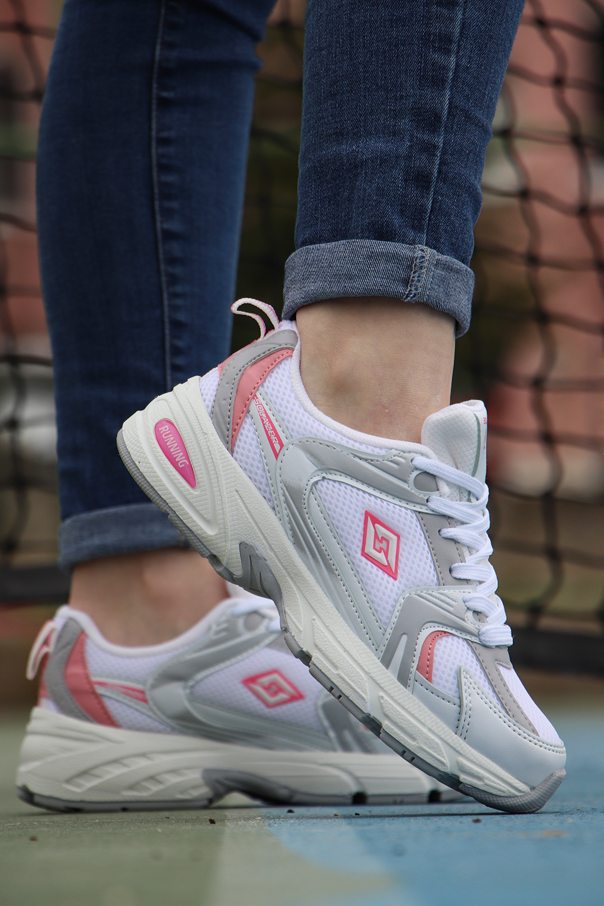 Vojo New 530 Memory Taban Hafif Unisex Sneaker Spor Ayakkabı - Görsel 5