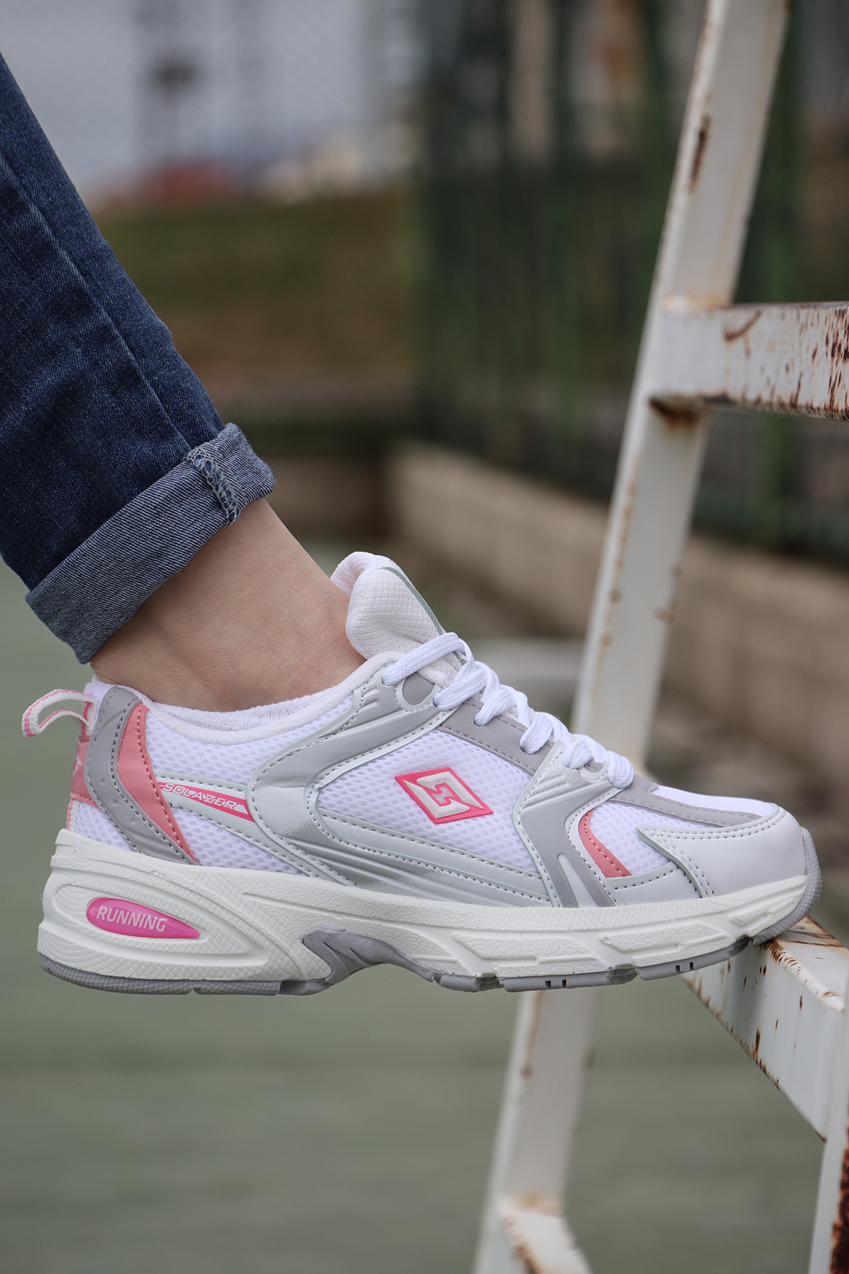 Vojo New 530 Memory Taban Hafif Unisex Sneaker Spor Ayakkabı - Görsel 6