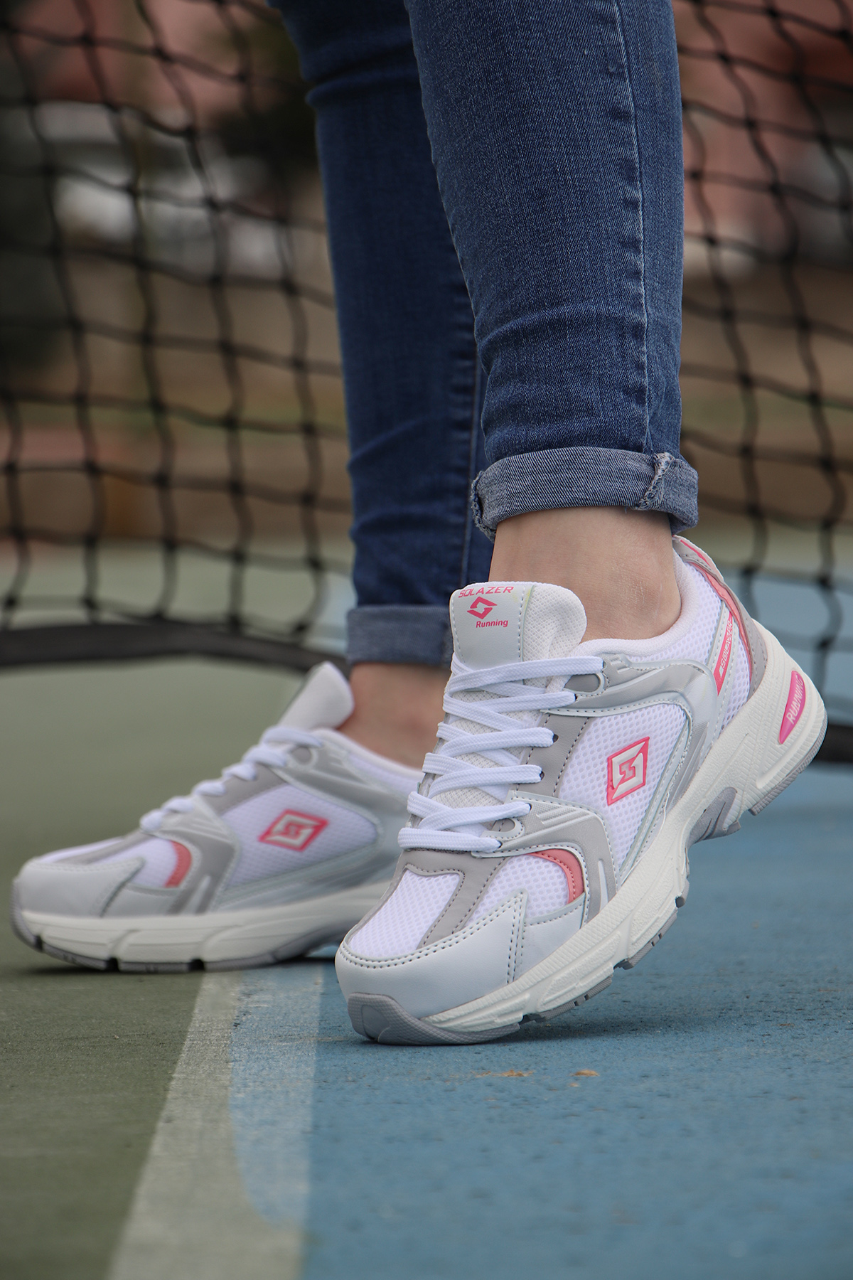 Vojo New 530 Memory Taban Hafif Unisex Sneaker Spor Ayakkabı - Görsel 8