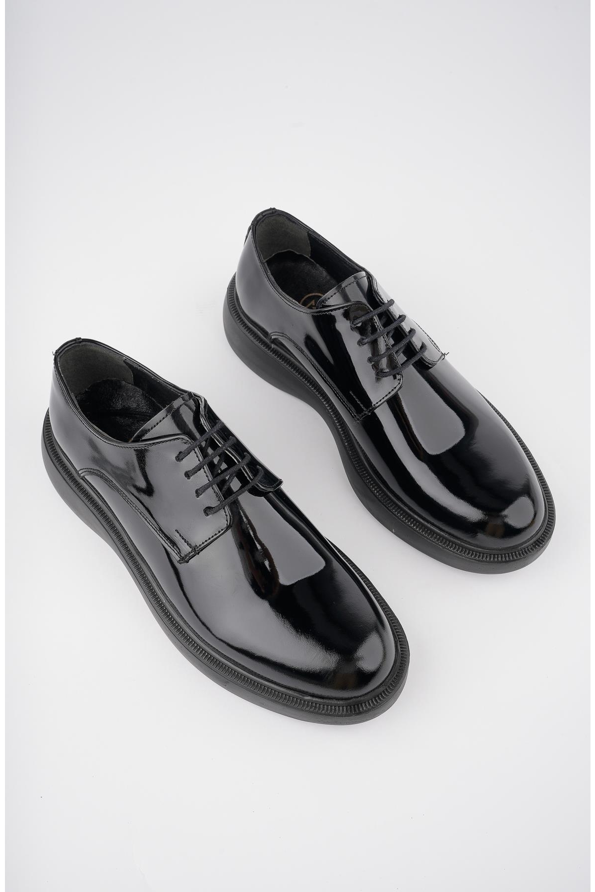 SMİTH Garantili Günlük Klasik Hakiki Deri Casual Rahat Ortopedik Kalın Taban Erkek Ayakkabı - Görsel 7