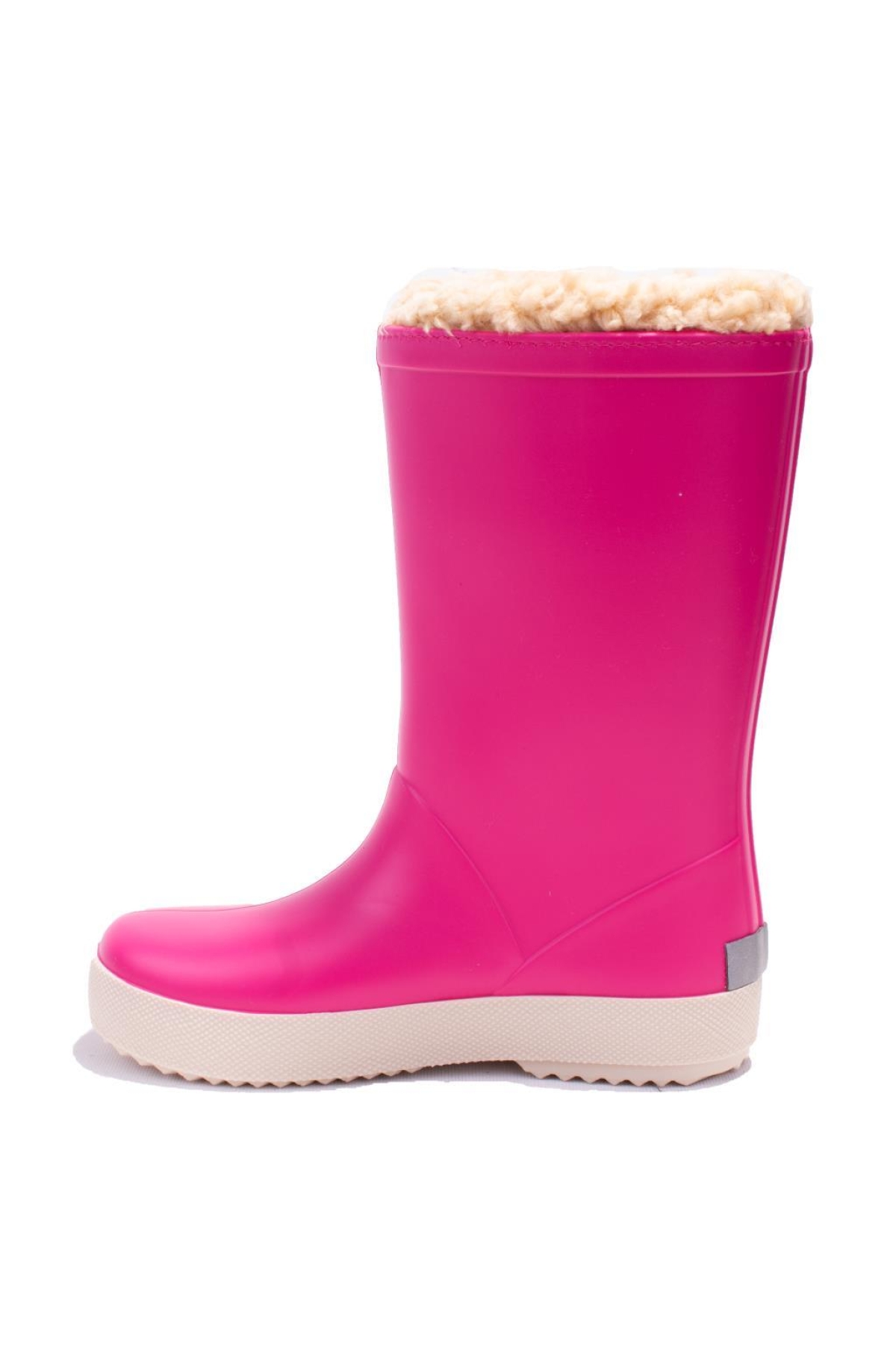İgor W10207 Splash Nautico Borreguito Fuşya Ortopedik Kürklü Kız Çocuk Yağmur Çizme - Görsel 4