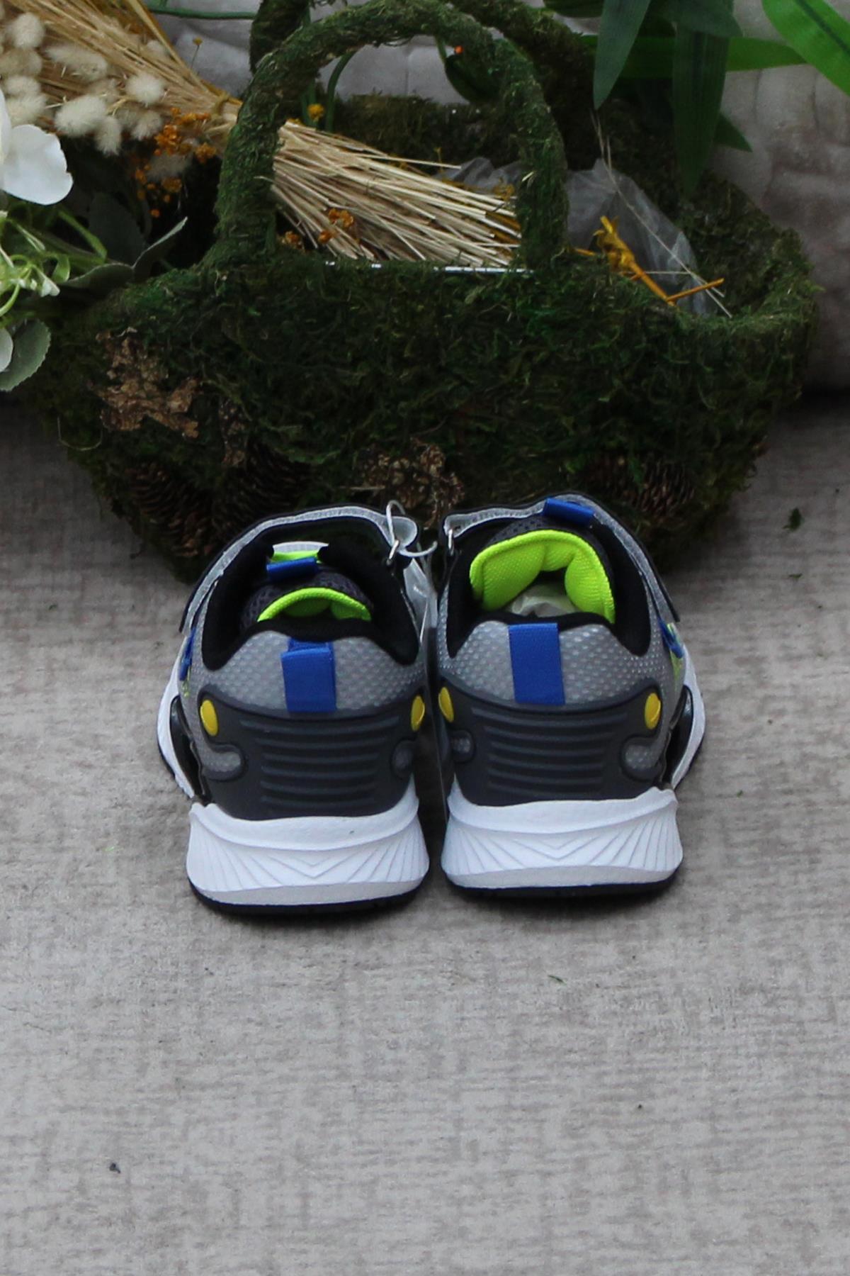 Cool Elvis Gri Anatomik Hafif Rahat Erkek Çocuk Ayakkabı - Görsel 5