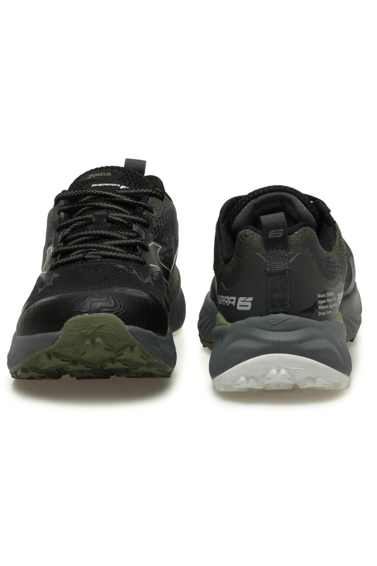 Sierra 6 Trail Trekking Yürüyüş ve Koşu Ayakkabısı Erkek Spor ayakkabı - Görsel 8