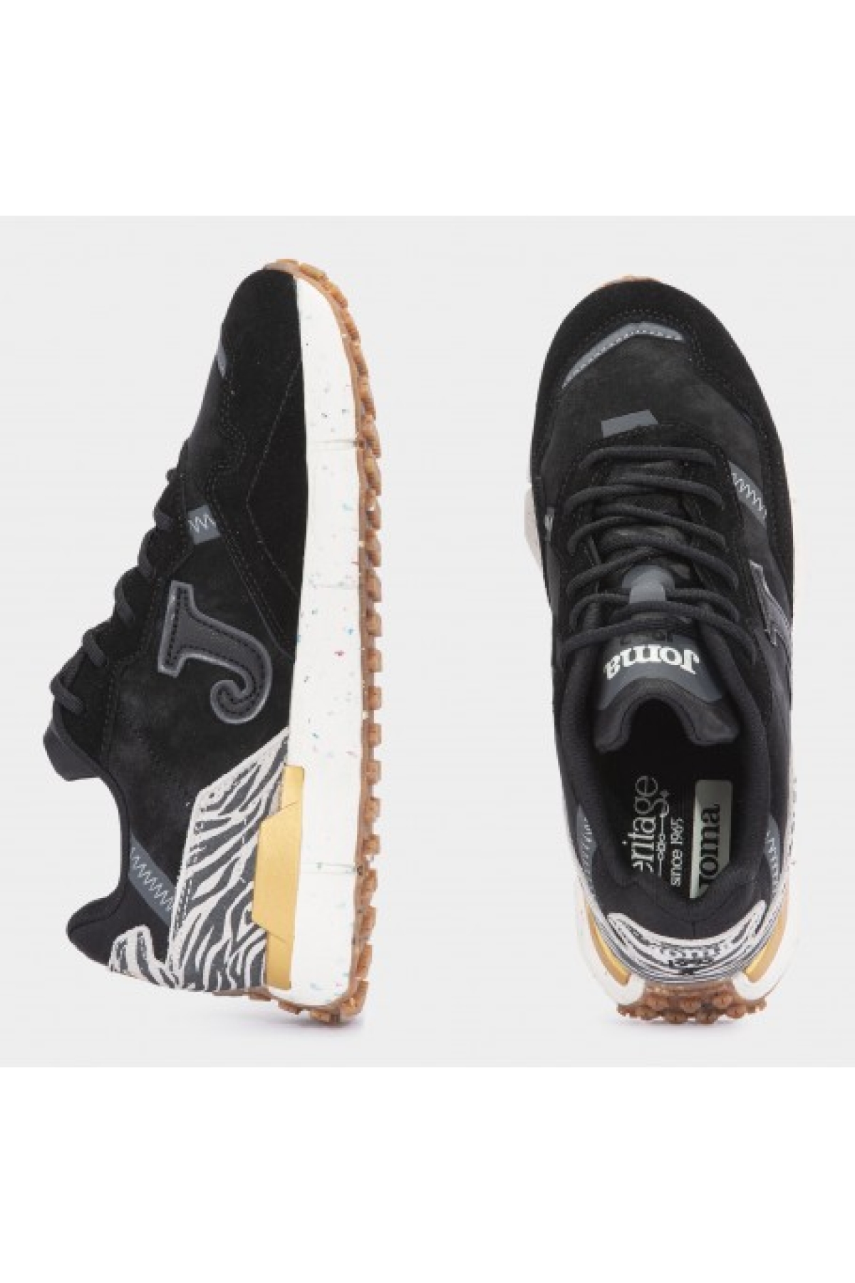 C-1992 Hakiki Deri Sneaker Unisex Spor Ayakkabı - Görsel 6