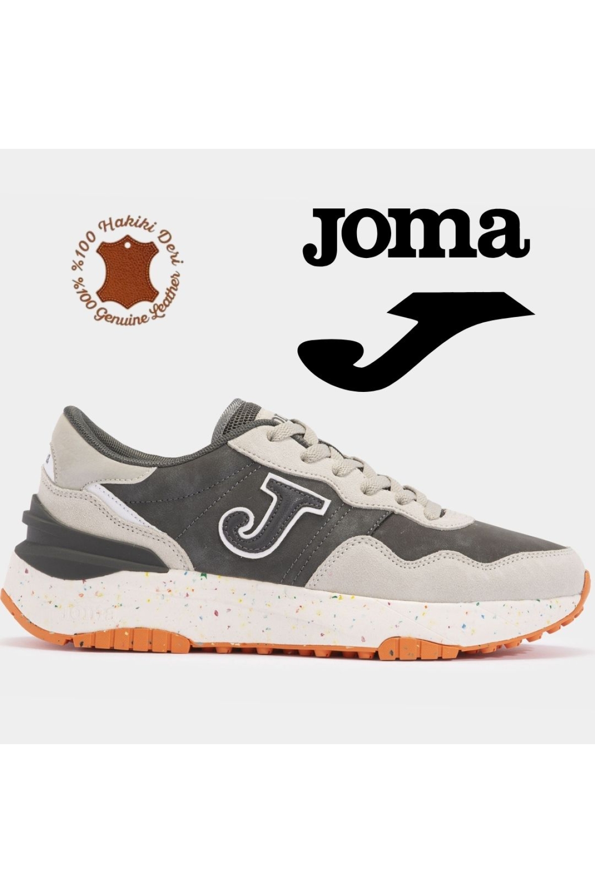 C-367 Hakiki Deri Sneaker Unisex Spor Ayakkabı - Görsel 4