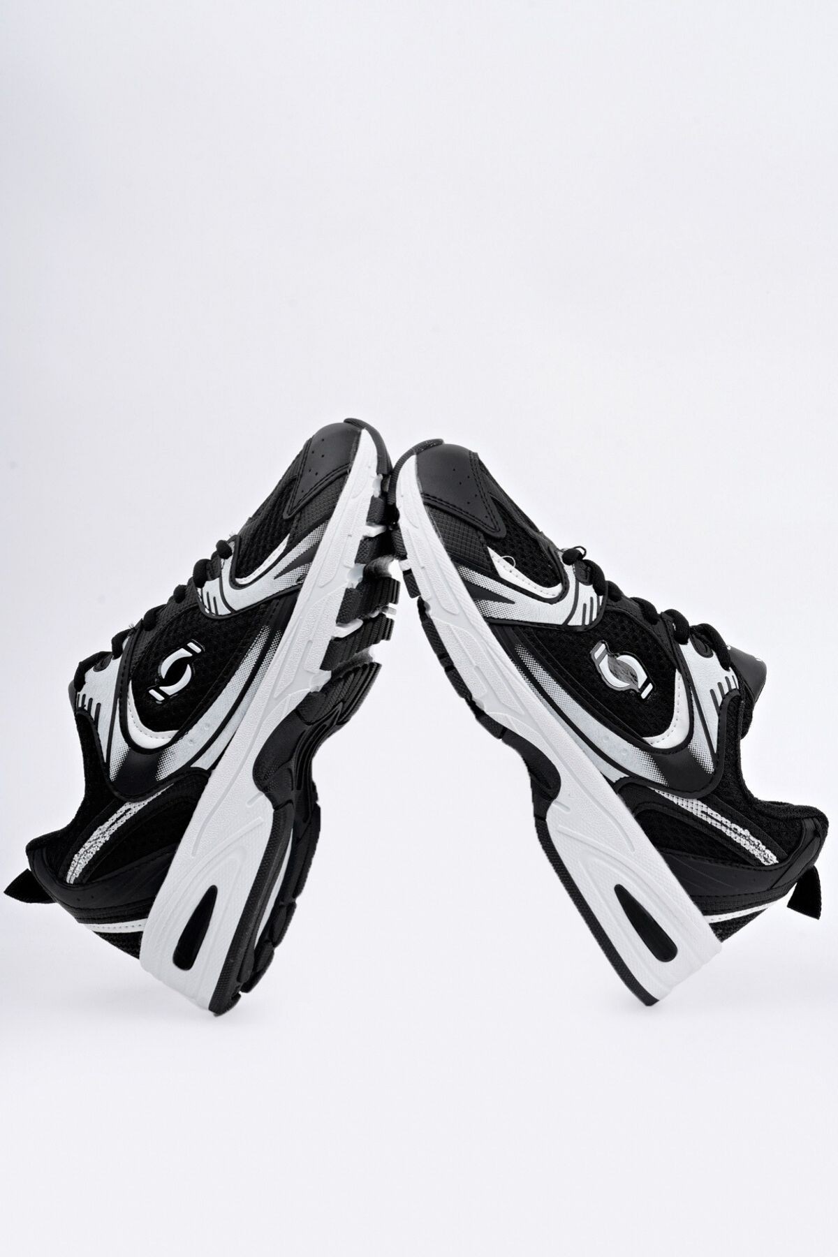 MOJEH Kadın Ortopedik Günlük Garantili Bağcıklı Yürüyüş Koşu Sneaker Spor Ayakkabı - Görsel 9