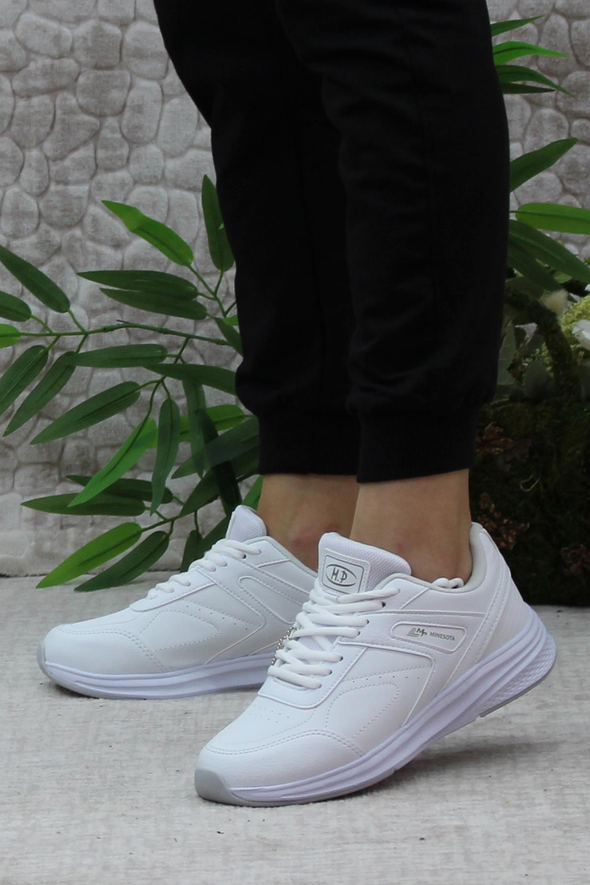 232 1256 Rahat Hafif Orjinal Ürün Günlük Kadın Spor Ayakkabı - Görsel 4