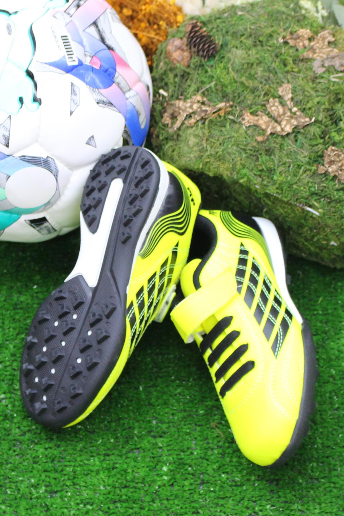 232 1350 Orijinal Ürün Çim Saha Halı Saha Erkek Çocuk Futbol Ayakkabı - Görsel 3