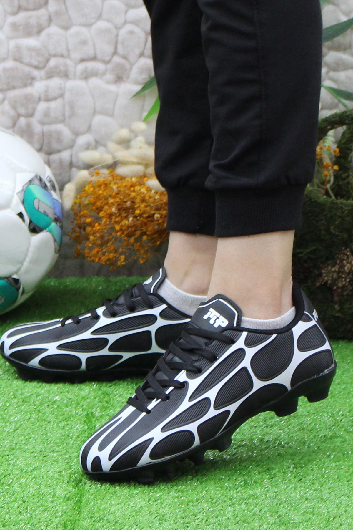 232 1353 Orijinal Ürün Çim Saha Halı Saha Krampon Erkek Futbol Ayakkabı - Görsel 4