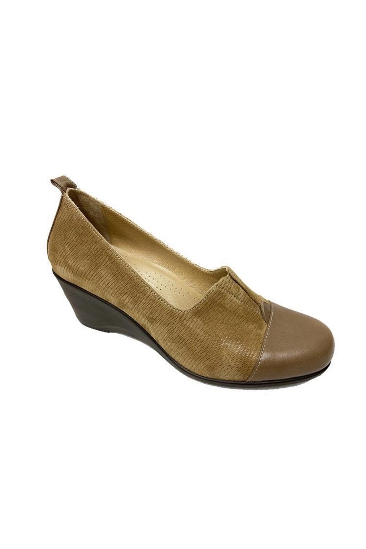 Nish Exclusive 910 Kadın Hakiki Deri Topuklu Klasik Ayakkabı - Görsel 3