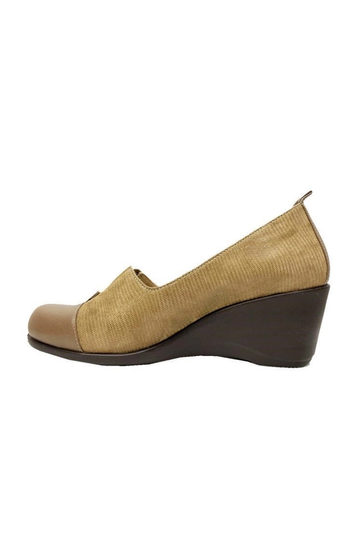 Nish Exclusive 910 Kadın Hakiki Deri Topuklu Klasik Ayakkabı - Görsel 5