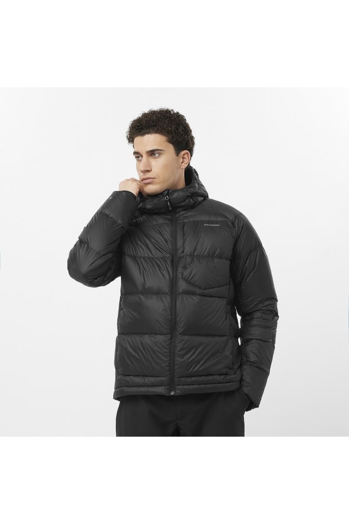 LC2361000 Outline Down Hooded 800 Dolum Kaz Tüyü Erkek Mont