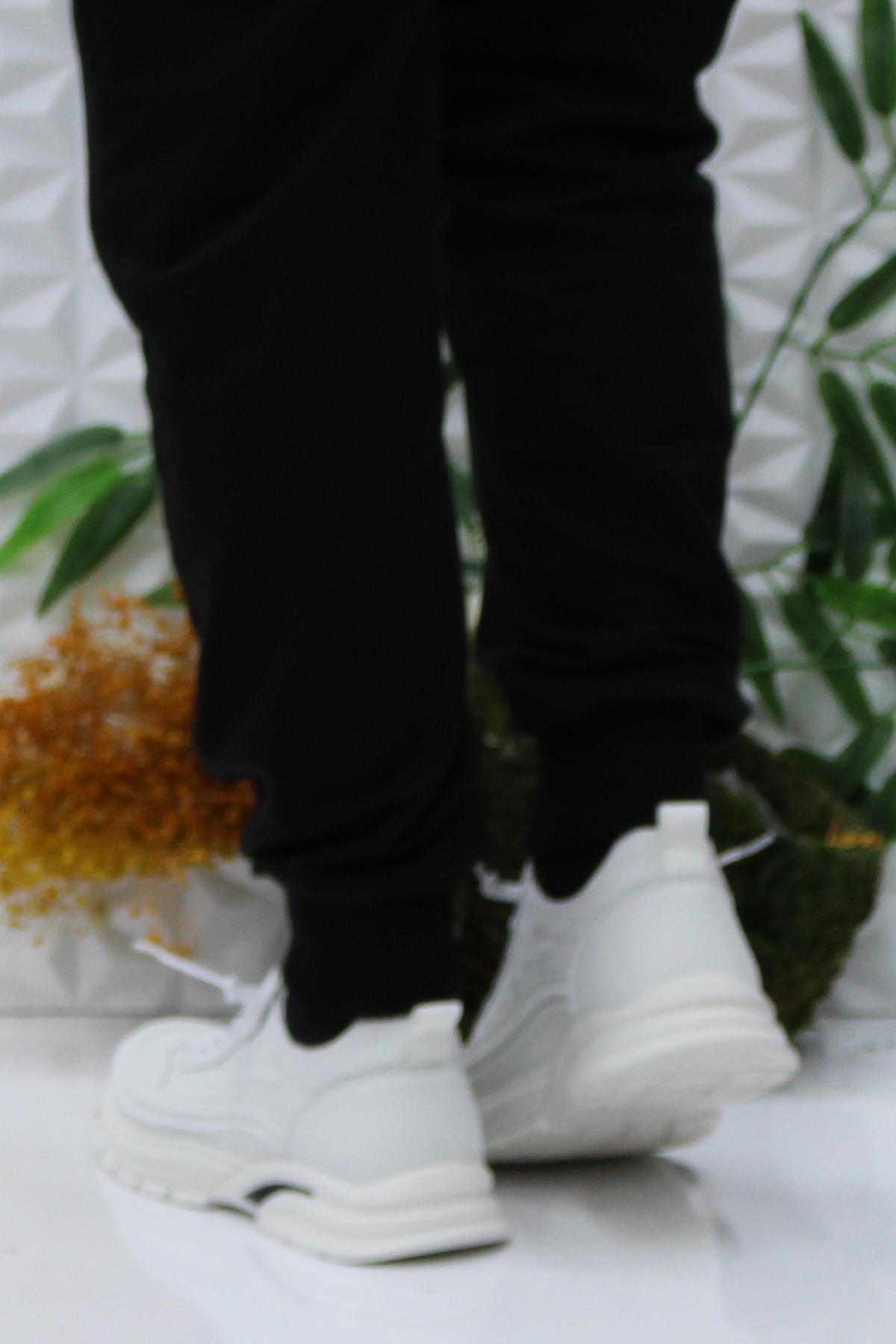 Guja 24K518 Beyaz Rahat Esnek Orijinal Ürün Hakiki Deri Erkek Ayakkabı - Görsel 5