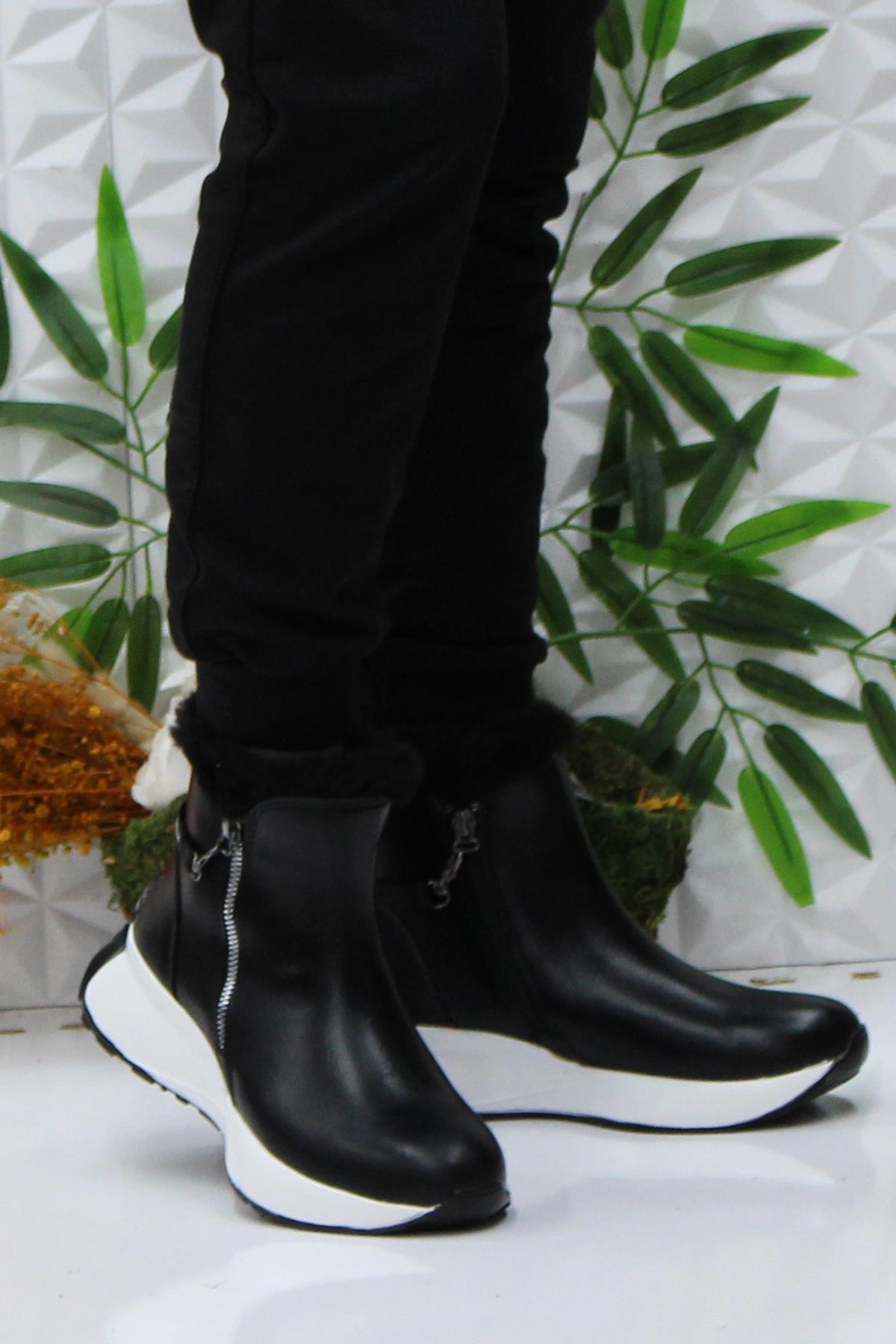 242-1882 Siyah Rahat Orijinal Ürün Kadın Bot - Görsel 3