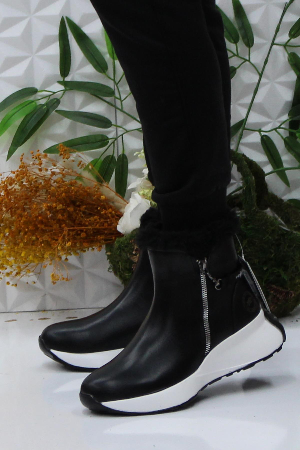 242-1882 Siyah Rahat Orijinal Ürün Kadın Bot - Görsel 4