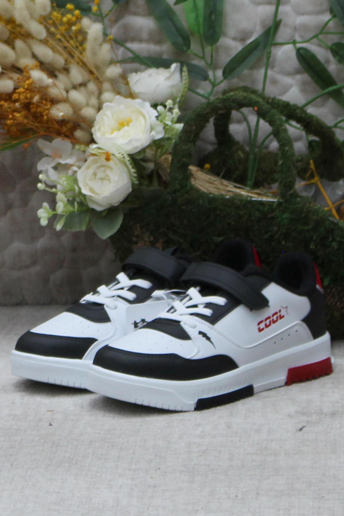 Cool Max Kırmızı Rahat Anatomik Sneaker Erkek Çocuk Ayakkabı - Görsel 3