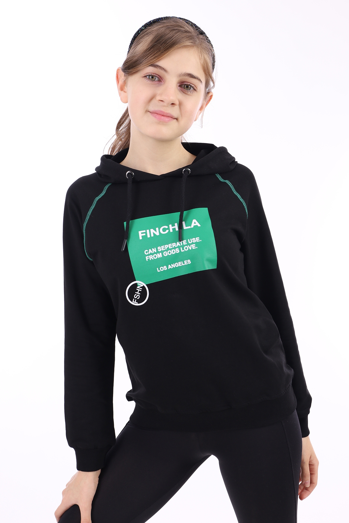 Toontoy Kız Çocuk Baskılı Sweatshirt