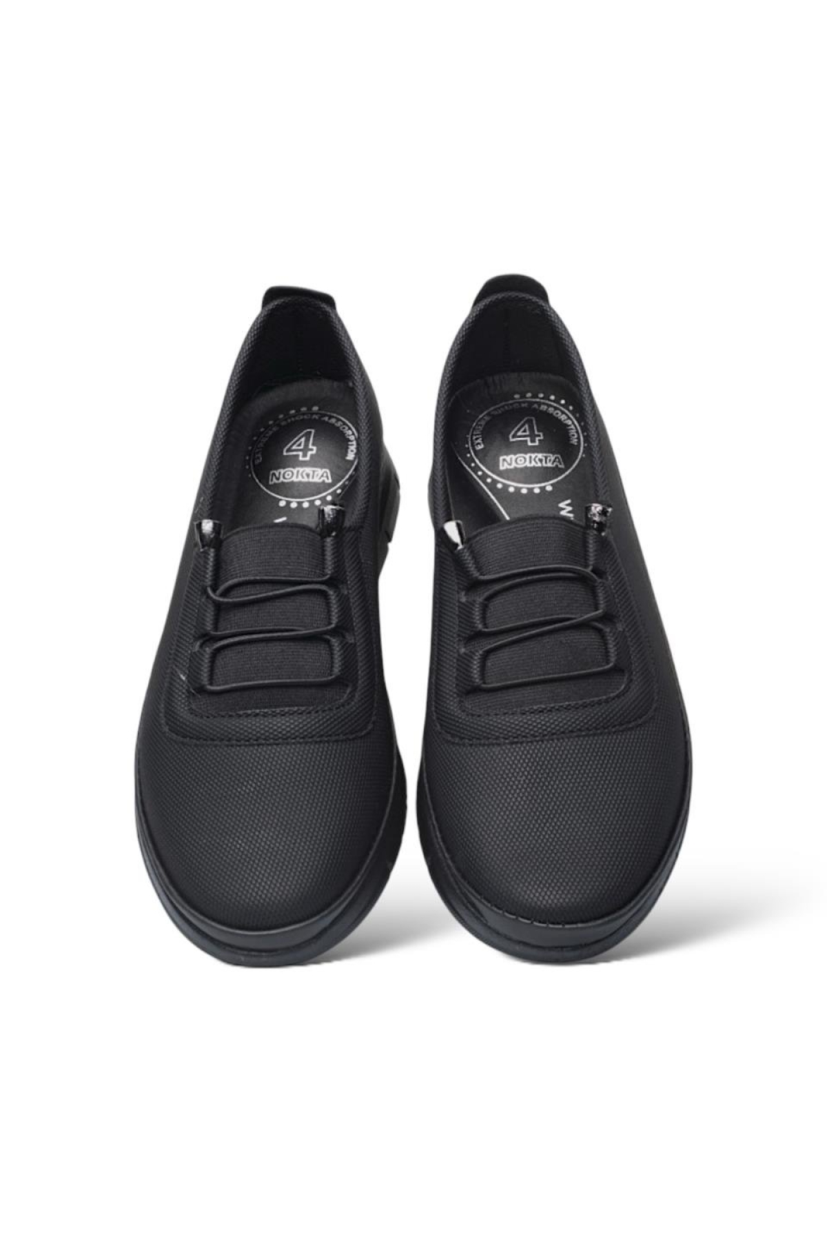 Kadın Ortopedik Taban Comfort Günlük Ayakkabı SİYAH - Görsel 5