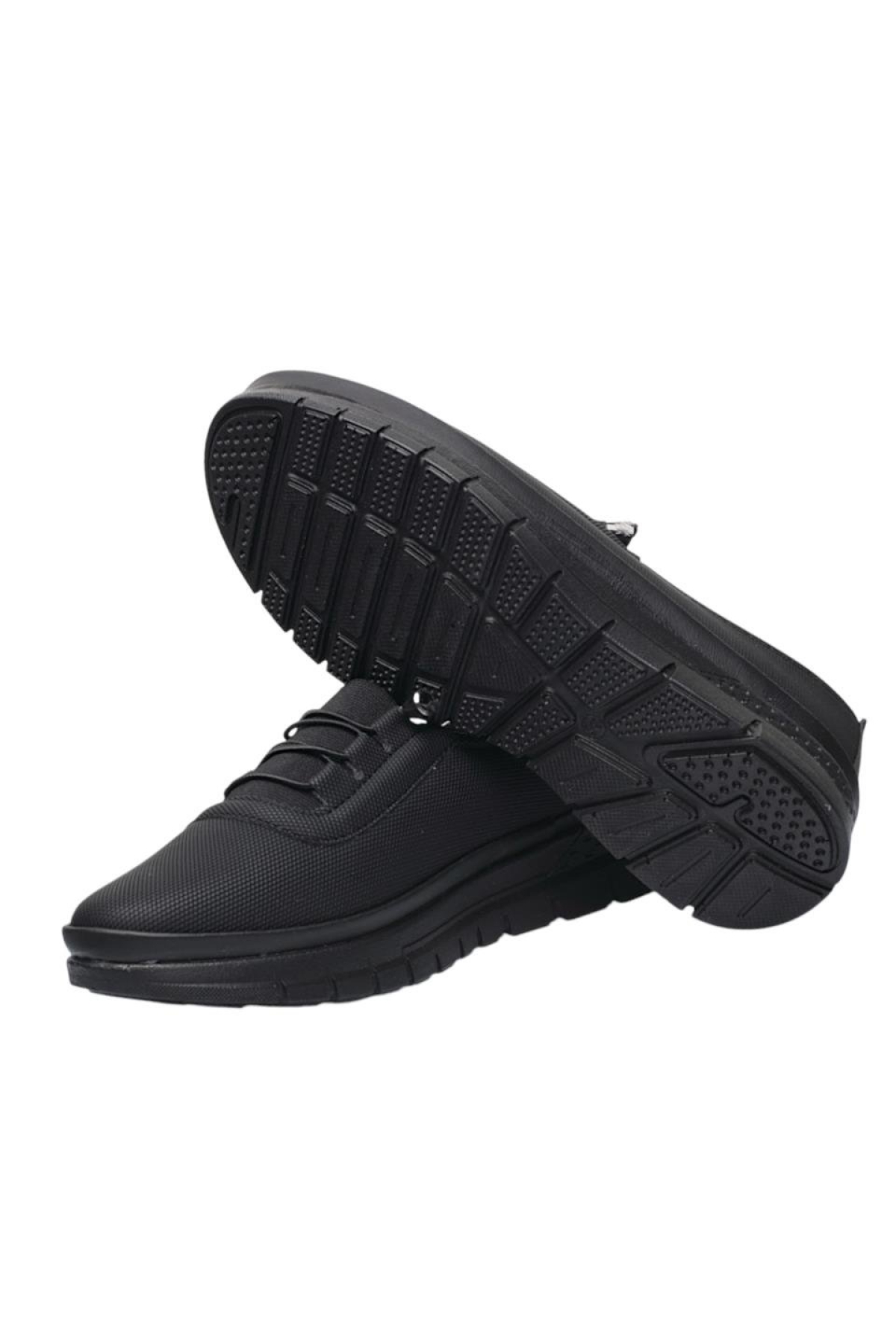Kadın Ortopedik Taban Comfort Günlük Ayakkabı SİYAH - Görsel 7