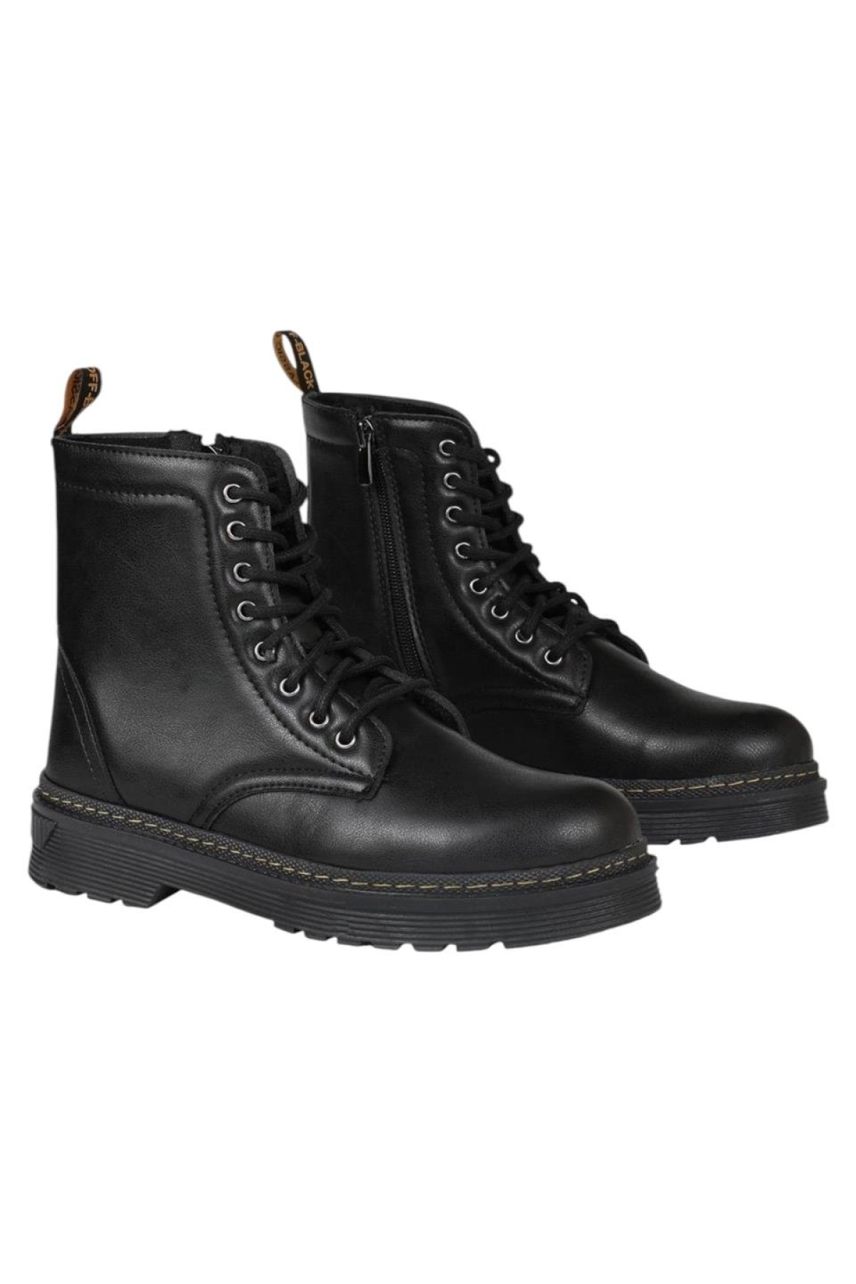 Kadın Termo Fermuarlı Bağcıklı Bot SİYAH - Görsel 7