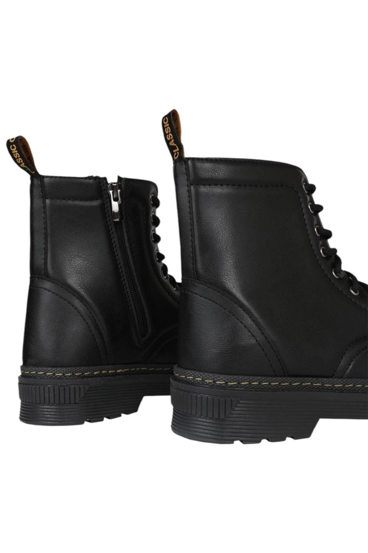 Kadın Termo Fermuarlı Bağcıklı Bot SİYAH - Görsel 9