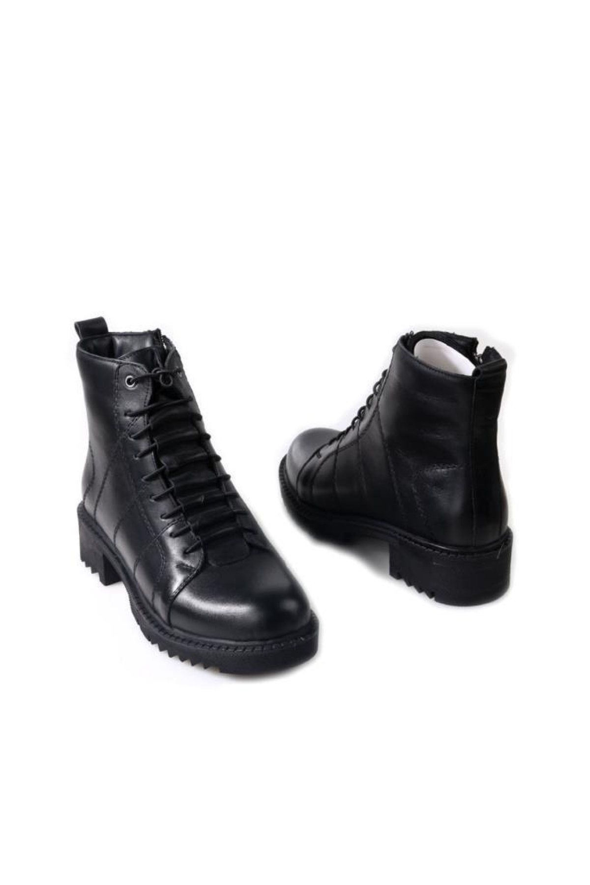 Ahd 1031 Ortopedik Hakiki Deri Kadın Günlük Bot - Görsel 6