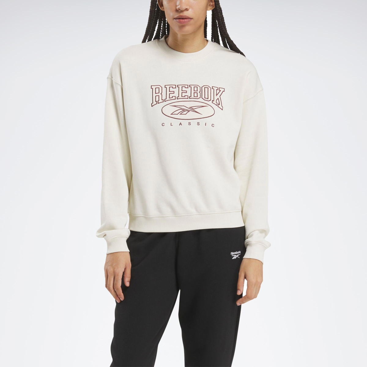 Sweat reebok classic femme or on sale