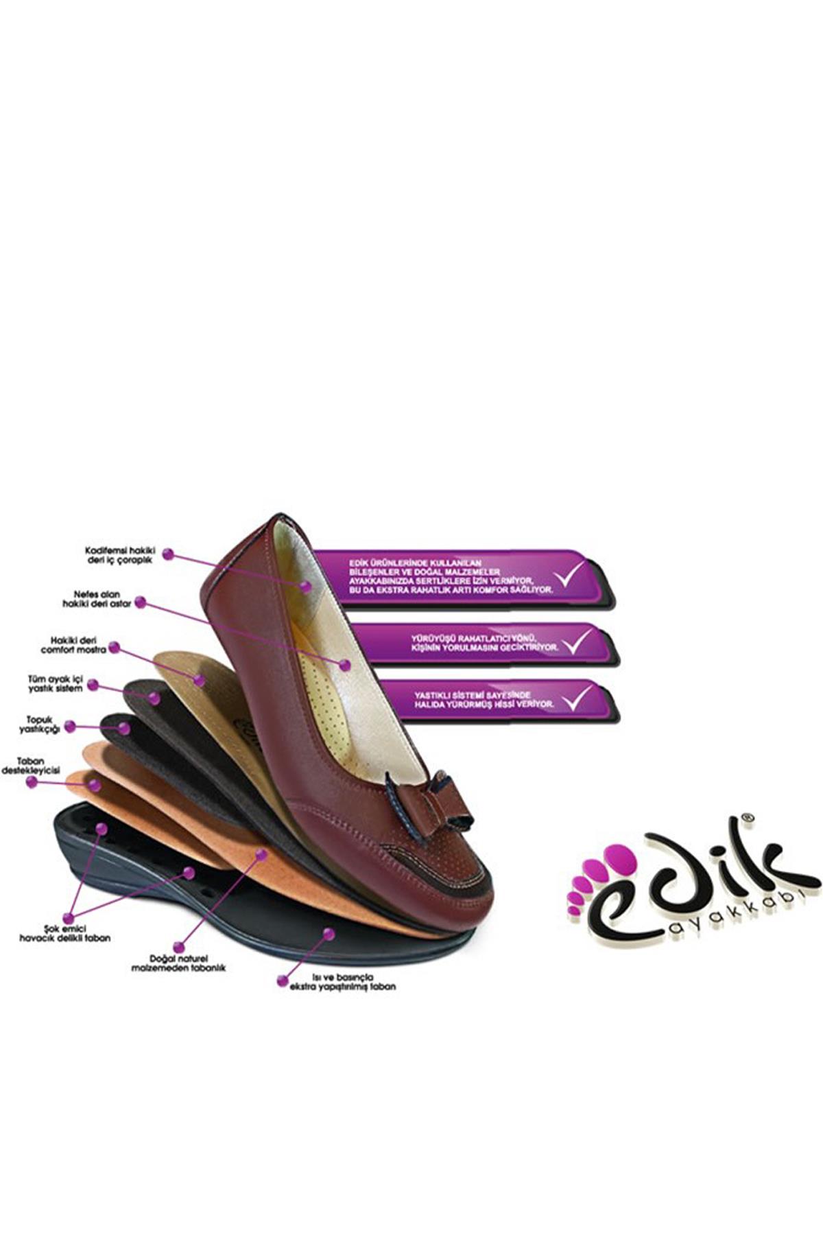 N128 Kadın Günlük Ortop Anne Ayakkabısı - Görsel 8