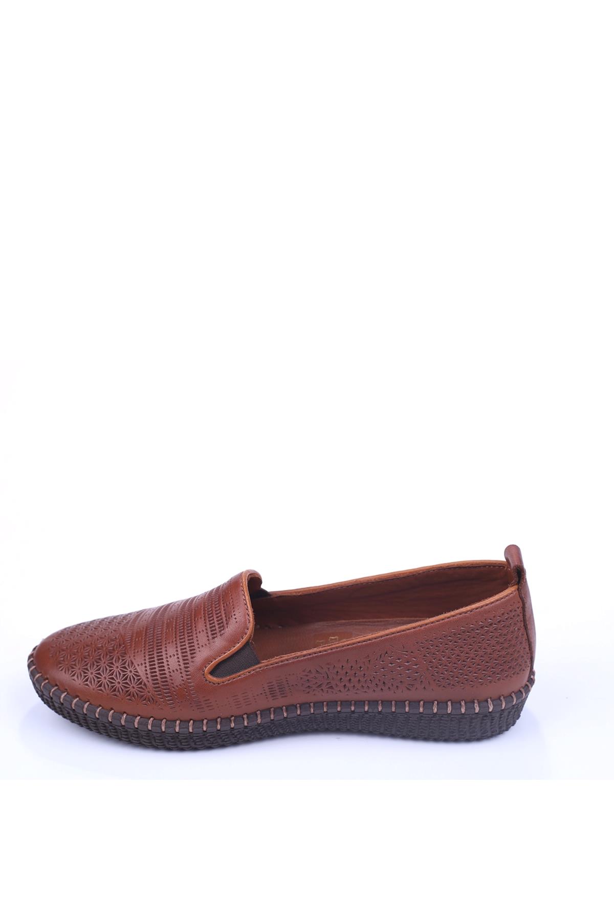 7232 Kadın Günlük Hakiki Deri Ortopedik Ayakkabı - Görsel 4