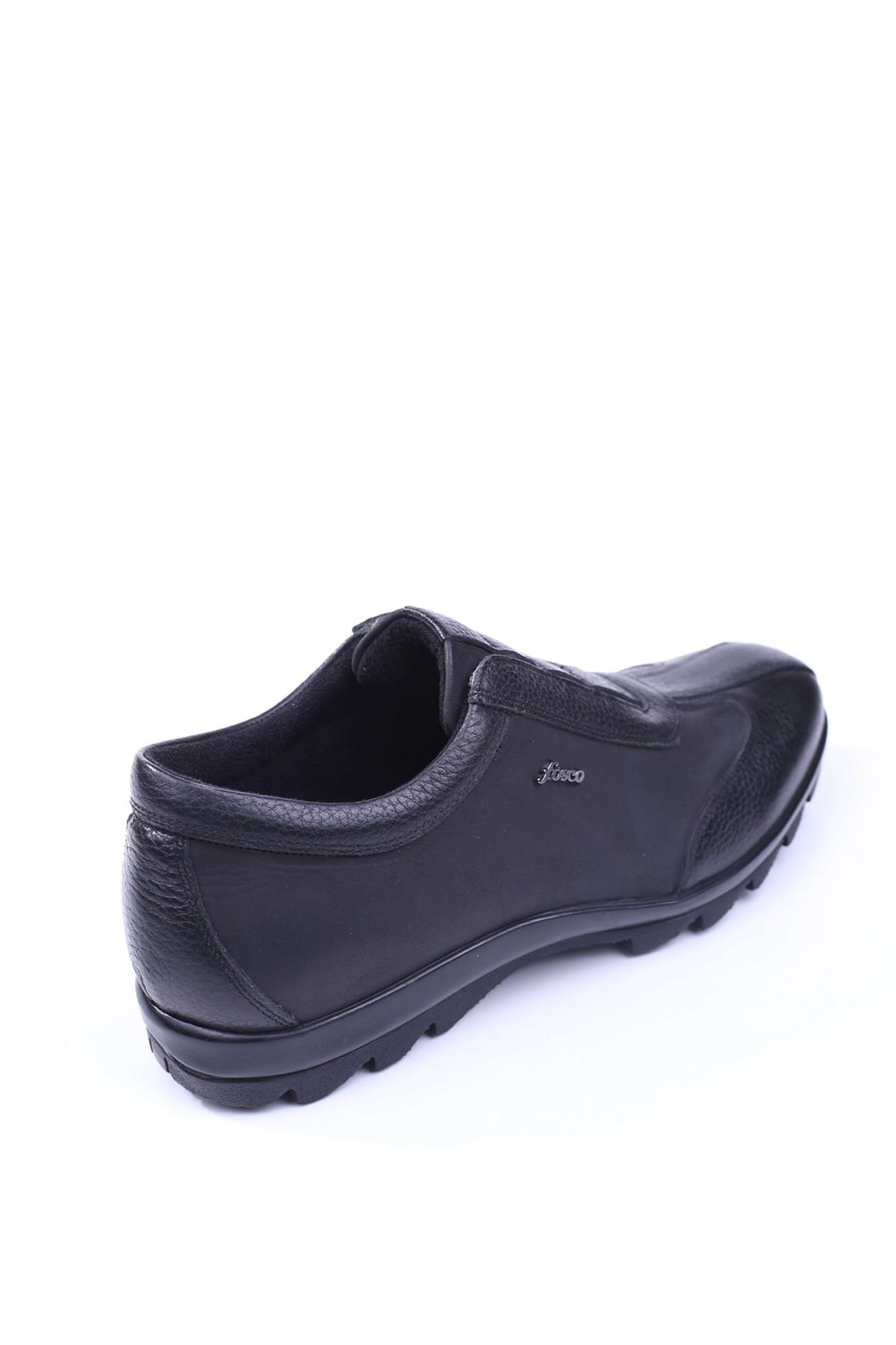 9534 Erkek Hakiki Deri Sıcak Astar Casual Ayakkabı - Görsel 4