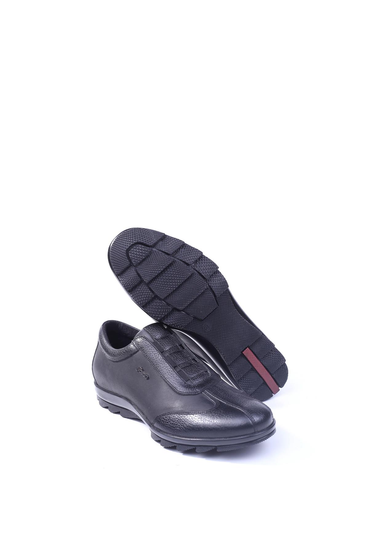 9534 Erkek Hakiki Deri Sıcak Astar Casual Ayakkabı - Görsel 6