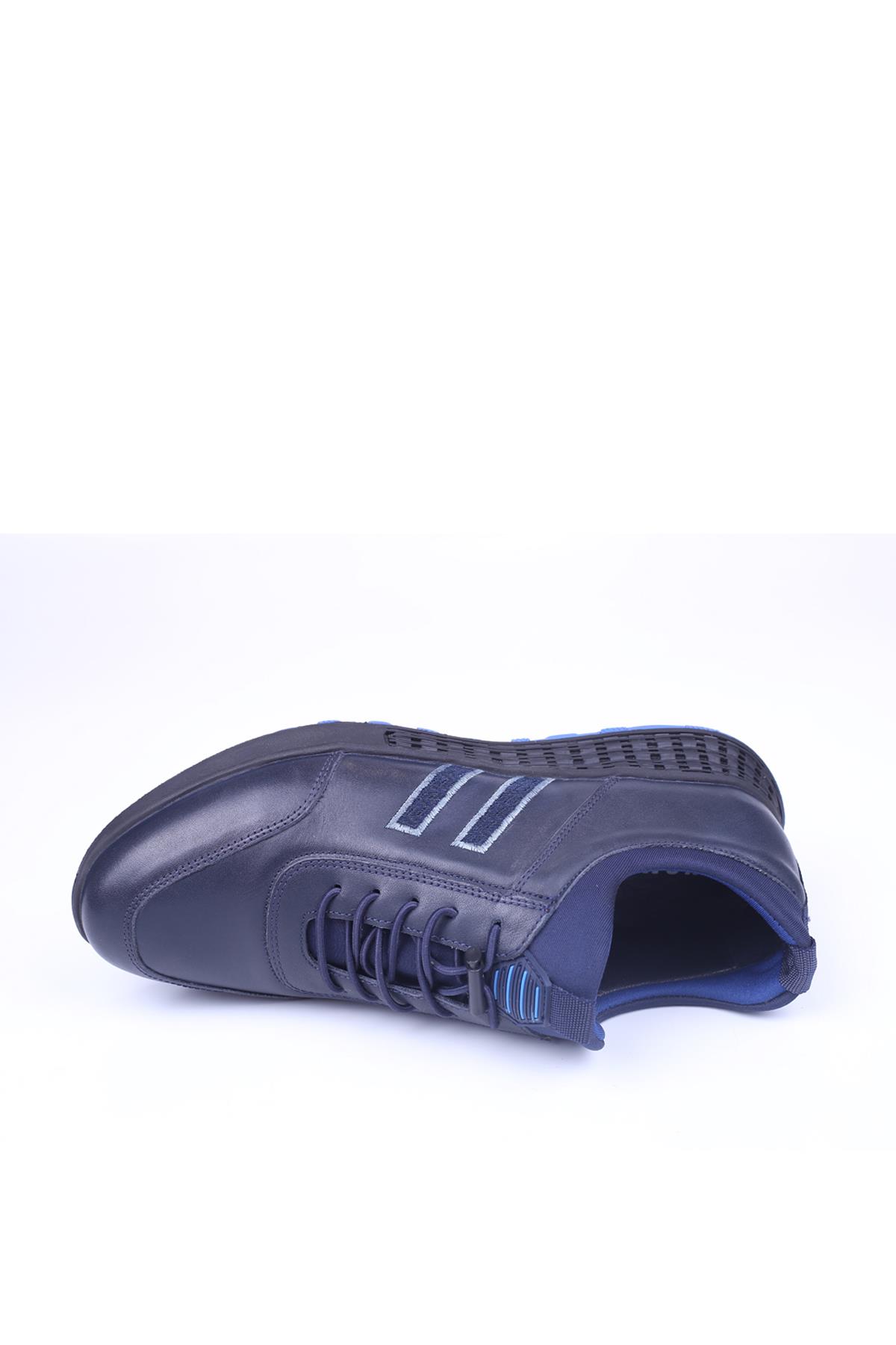 1Y0111-426 Erkek Hakiki Deri Günlük Ayakkabı - Görsel 5