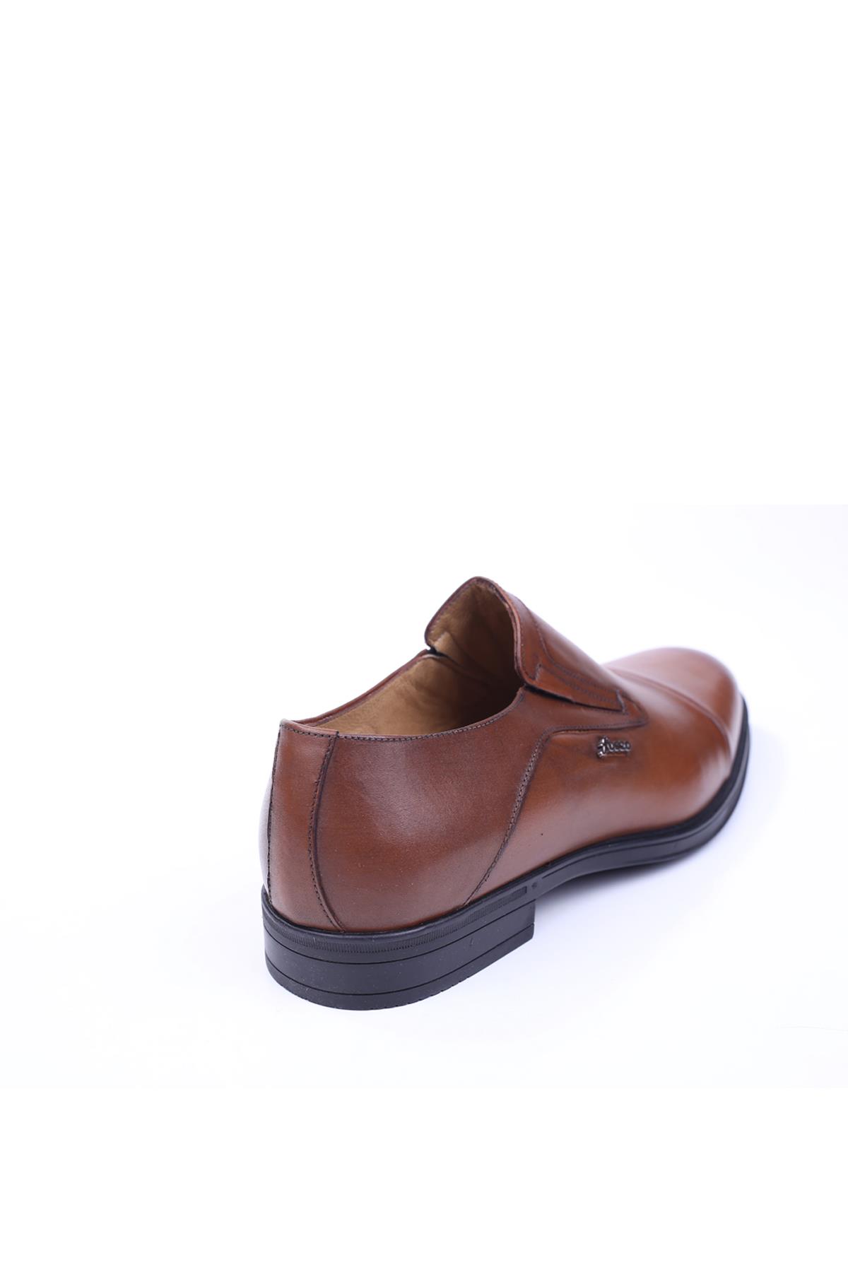 2516 Erkek Hakiki Deri Bağcıksız Klasik Ayakkabı - Görsel 4