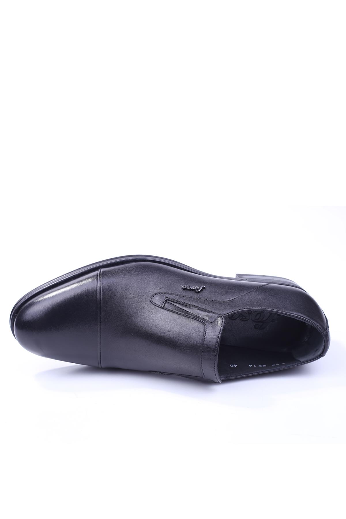 2516 Erkek Hakiki Deri Bağcıksız Klasik Ayakkabı - Görsel 5