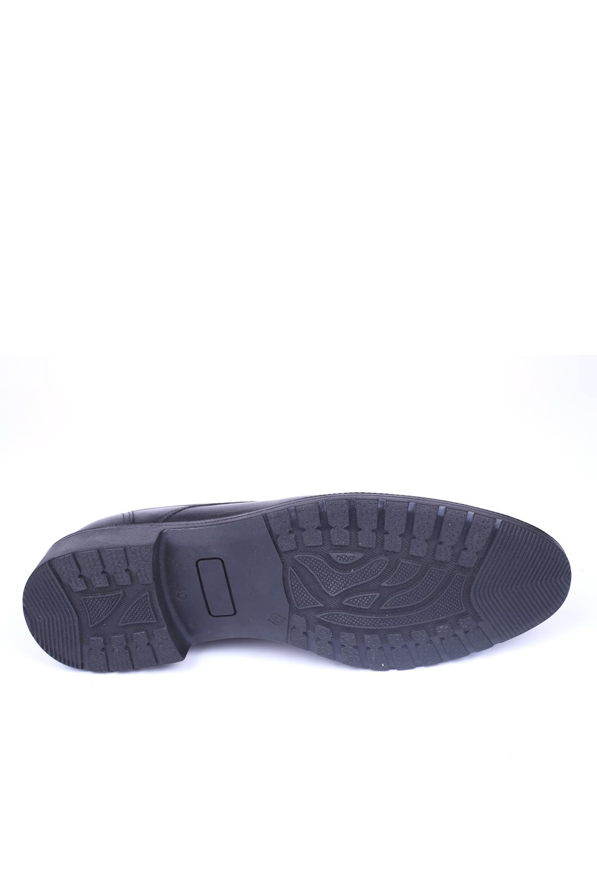 8589 Erkek Hakiki Deri Klasik Kauçuk Ayakkabı - Görsel 6