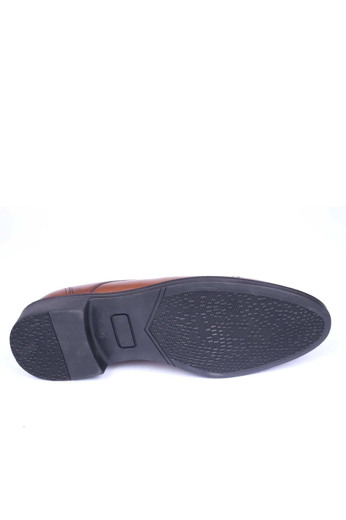 8589 Erkek Hakiki Deri Klasik Kauçuk Ayakkabı - Görsel 6