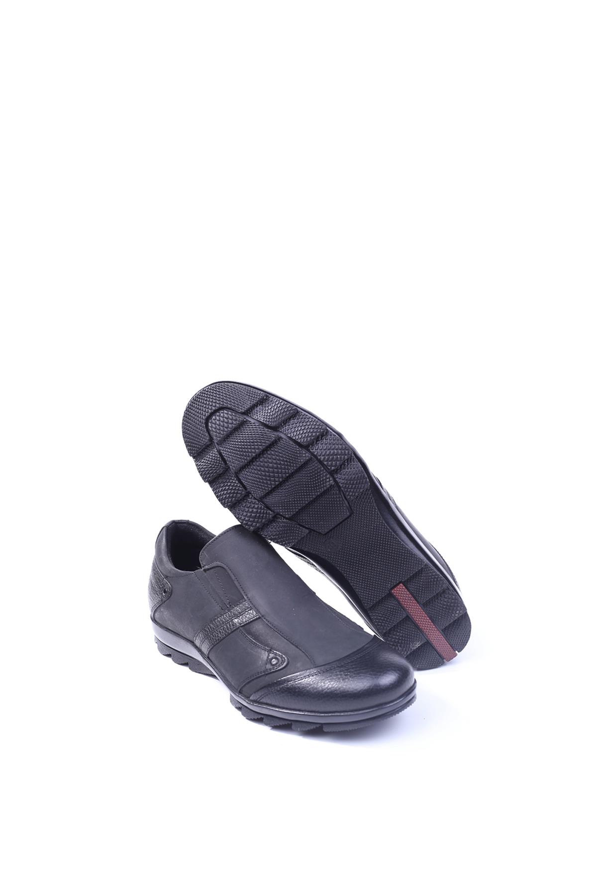 3530 Erkek Hakiki Deri Spor Sıcak Astar Ayakkabı - Görsel 6