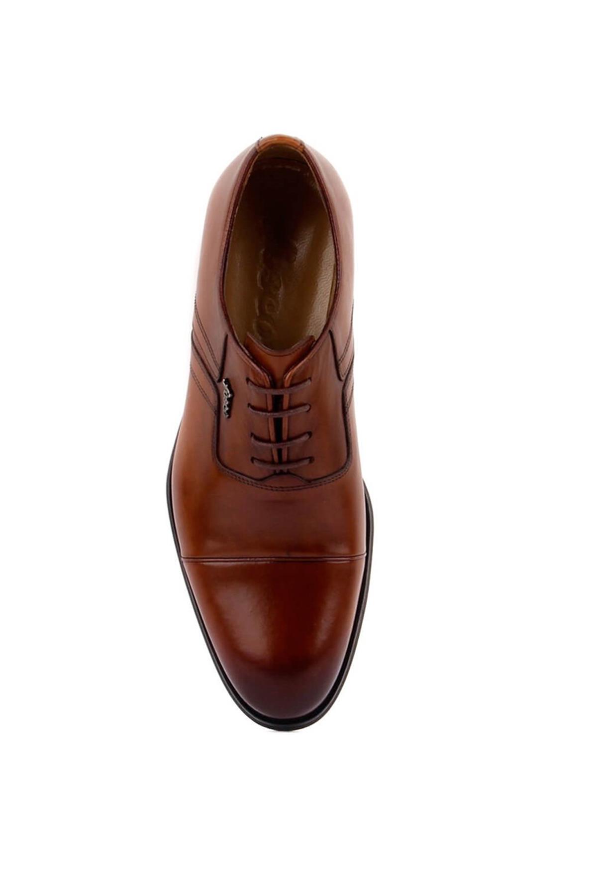 1539 Erkek Bağcıklı Hakiki Deri Klasik Ayakkabı - Görsel 6