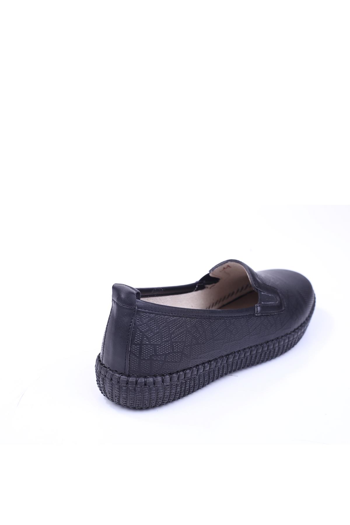746 Kadın Bağcıksız Ortopedik Anne Ayakkabısı - Görsel 4