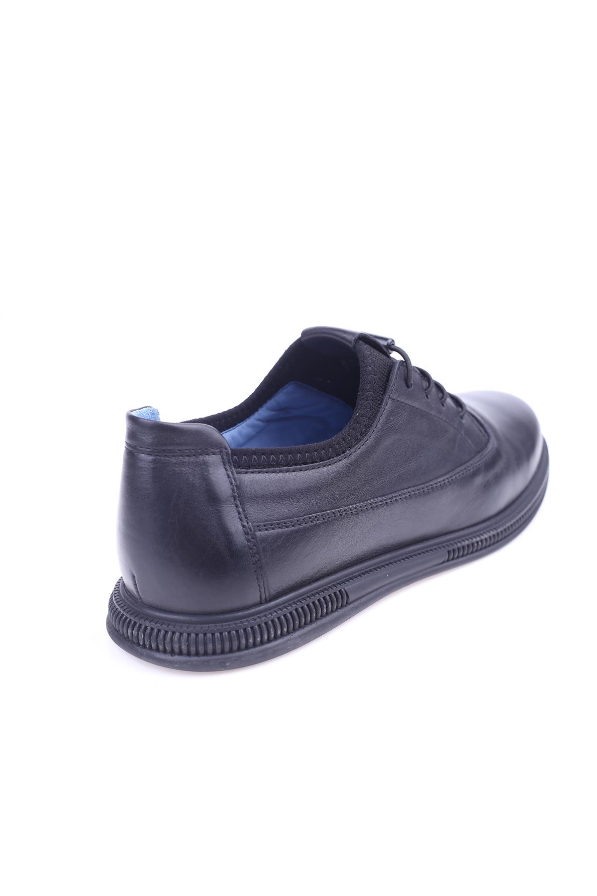 3726 Erkek Hakiki Deri Bağcıklı Günlük Ayakkabı - Görsel 5