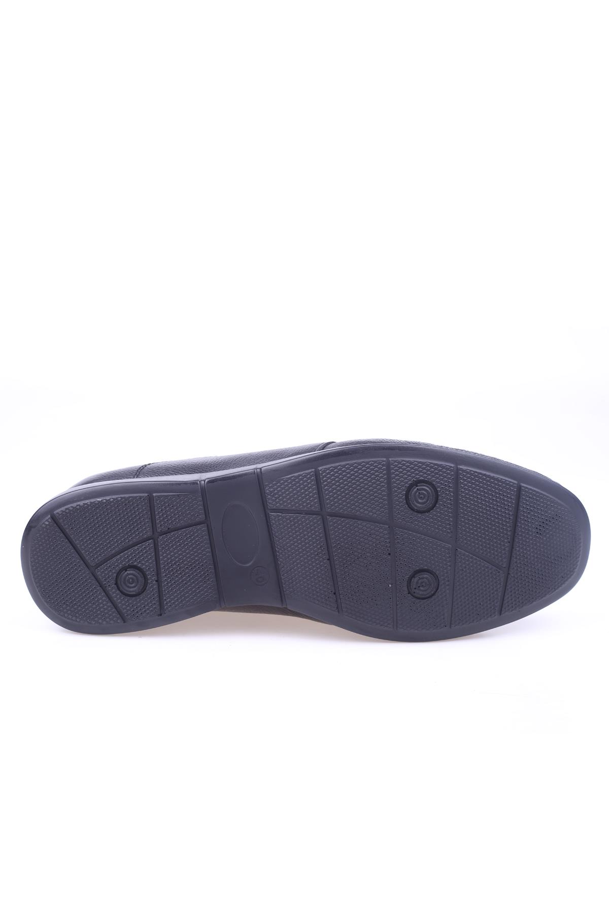 Dmr 2211 Ortopedik Taban Hakiki Deri Bağcıklı Ayakkabı - Görsel 6