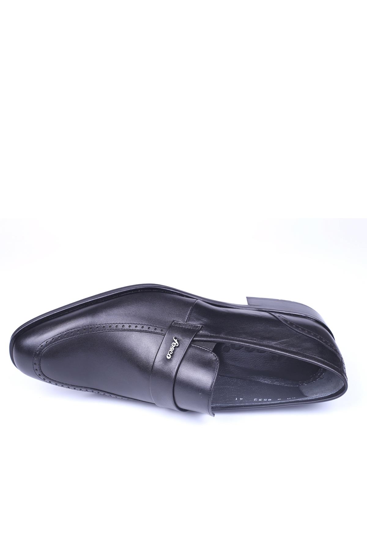 8532 Erkek Bağcıksız Hakiki Deri Klasik Ayakkabı - Görsel 5